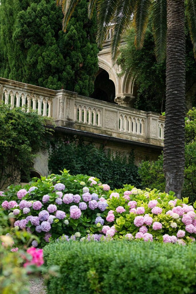 Garten der Hochzeitslocation Isola del Garda
